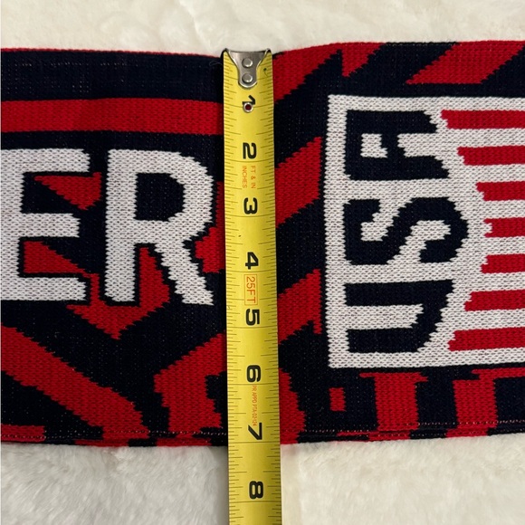 2021 US Soccer Insider USA Scarf- Measures 60”Lx7”W - Picture 8 of 8